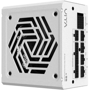 FSP barošanas bloks VITA-850GM W, 850 W, 100-240 V, 50/60 Hz, 80 PLUS Gold, ATX 3.1, 12 cm ventilators, balts, pilnībā modulāra (VITA-850GM W)