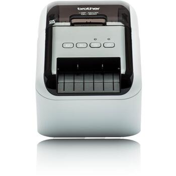 Принтер этикеток Brother QL-800, 300 x 600 DPI, 148 мм/сек, USB 2.0, прямая термопечать, автоматический резак, лента DK (QL-800)
