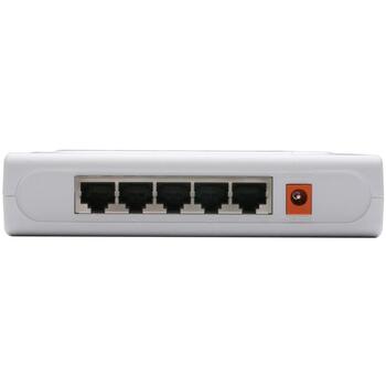 D-Link сетевой коммутатор DGS-1005D/E, 5x 10/100/1000 Mbps, неуправляемый, L2, настольный, QoS, Jumbo кадры, MDI/MDI-X (DGS-1005D/E)