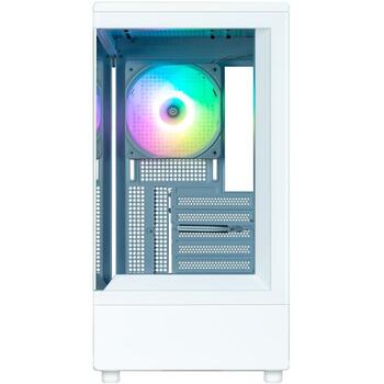 Zalman P10 WHITE, Mini Tower PC korpuss, 1x120mm ARGB ventilators, 1xUSB 3.2 Gen1, 1xUSB-C, 3x2.5