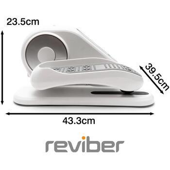 Reviber Моторизованный Мини Велосипед RV-ELMM-EU/1,0, Белый/Черный, Эллиптический Тренажер (RV-ELMM-EU/1,0)