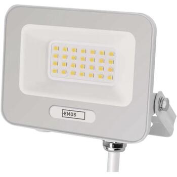 Emos LED prožektors GLARO ZS2224W, 20 W, 2000 lm, IP65, 120°, 4000 K, alumīnijs, stikls, 20 000 h (ZS2224W)