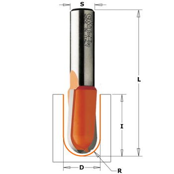 CMT Frēzes asmens TCT 914.160.11, S=8, D=15,8x9,5mm (914.160.11)