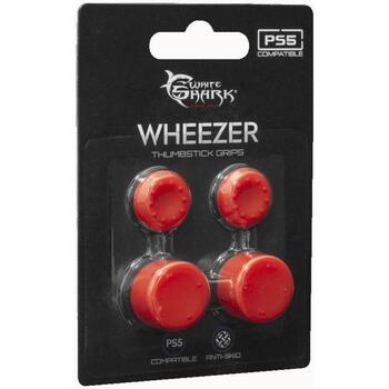 White Shark PS5-817 Wheezer Red WHEEZER-R, красный, силиконовые ручки для контроллера PS5 (WHEEZER-R)