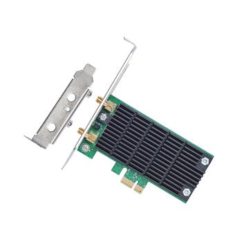 TP-Link Archer T4E беспроводной PCI Express адаптер, AC1200, 867+300 Мбит/с, 2x2 MIMO, Beamforming, 2 антенны (Archer T4E)