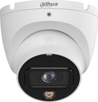 Dahua IPC-HDW1639TAIL0280BS6 6 MP tīkla āra eyeball kamera Smart Dual Light fiksēts objektīvs PoE IP67 IR līdz 30 m iebūvēts mikrofons balts (IPC-HDW1639TAIL0280BS6)