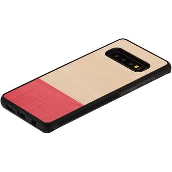 Man&Wood чехол для смартфона M6245B, 6.1, совместим с Samsung Galaxy S10, натуральное дерево, поликарбонат (M6245B)
