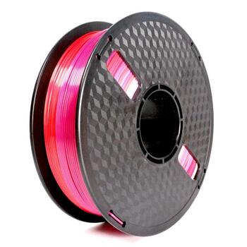 Flashforge Филамент, Silk PLA, 3DP-PLA-SK-01-RP, 1.75 мм, 1 кг, 340 м, FDM, Красный/Фиолетовый (3DP-PLA-SK-01-RP)