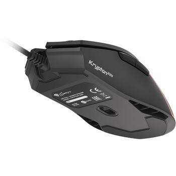 Genesis Krypton 220 datorspēļu pele NMG-1770, 6400 DPI, USB Type-A, optiskā, 6 pogas, RGB apgaismojums, ergonomisks, labās rokas (NMG-1770)