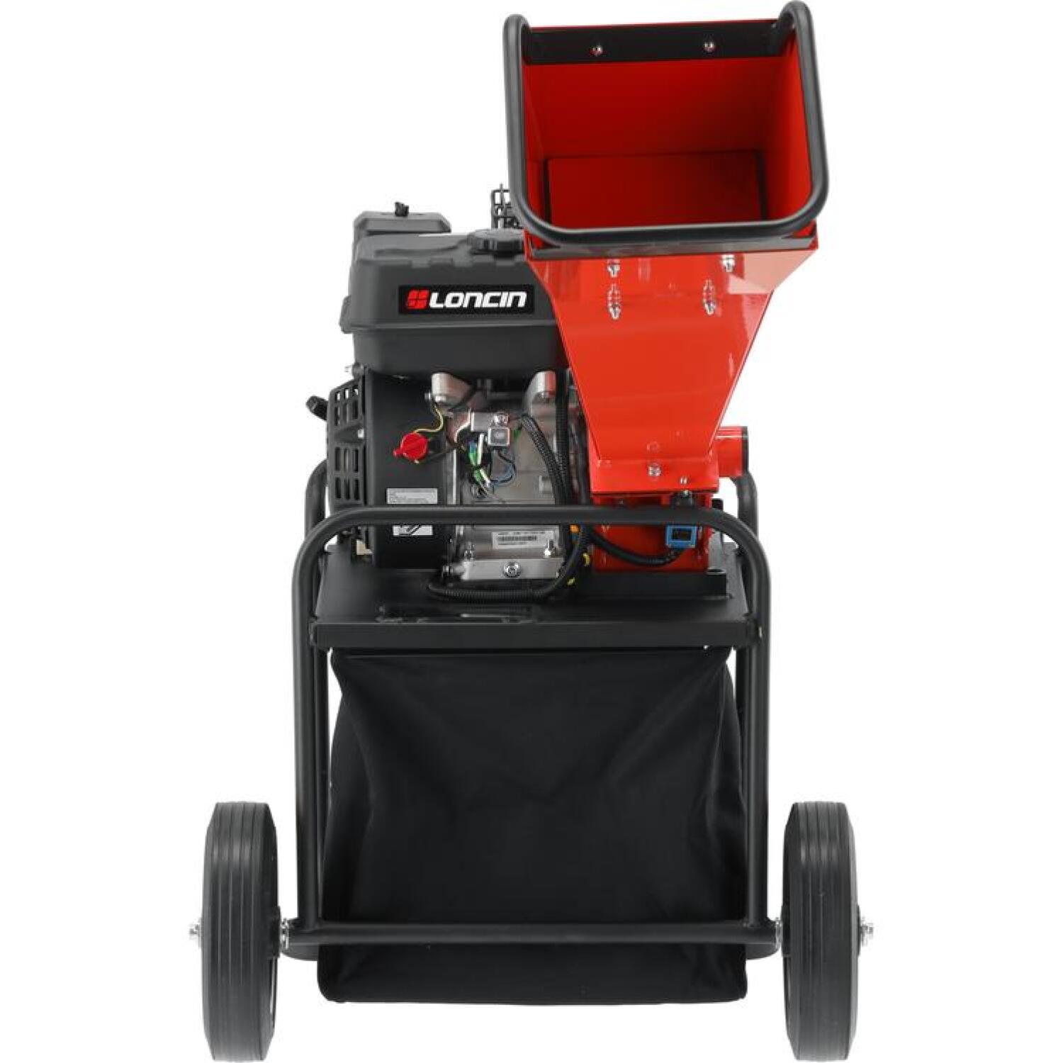 Yato benzīna smalcinātājs YT-86150, 196 cm³, 4.1 kW, 3600 min⁻¹, 50 mm, 64 l, 3.6 l, 0.6 l, 10