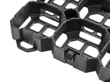 Zālāju režģis SG6, 57,5x38x4 cm, melns; 4280203TJ (4280203TJ)