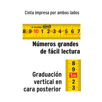 Mērlente Gripper 3m*13mm, 15387 FH-3ME Truper (FH-3ME)