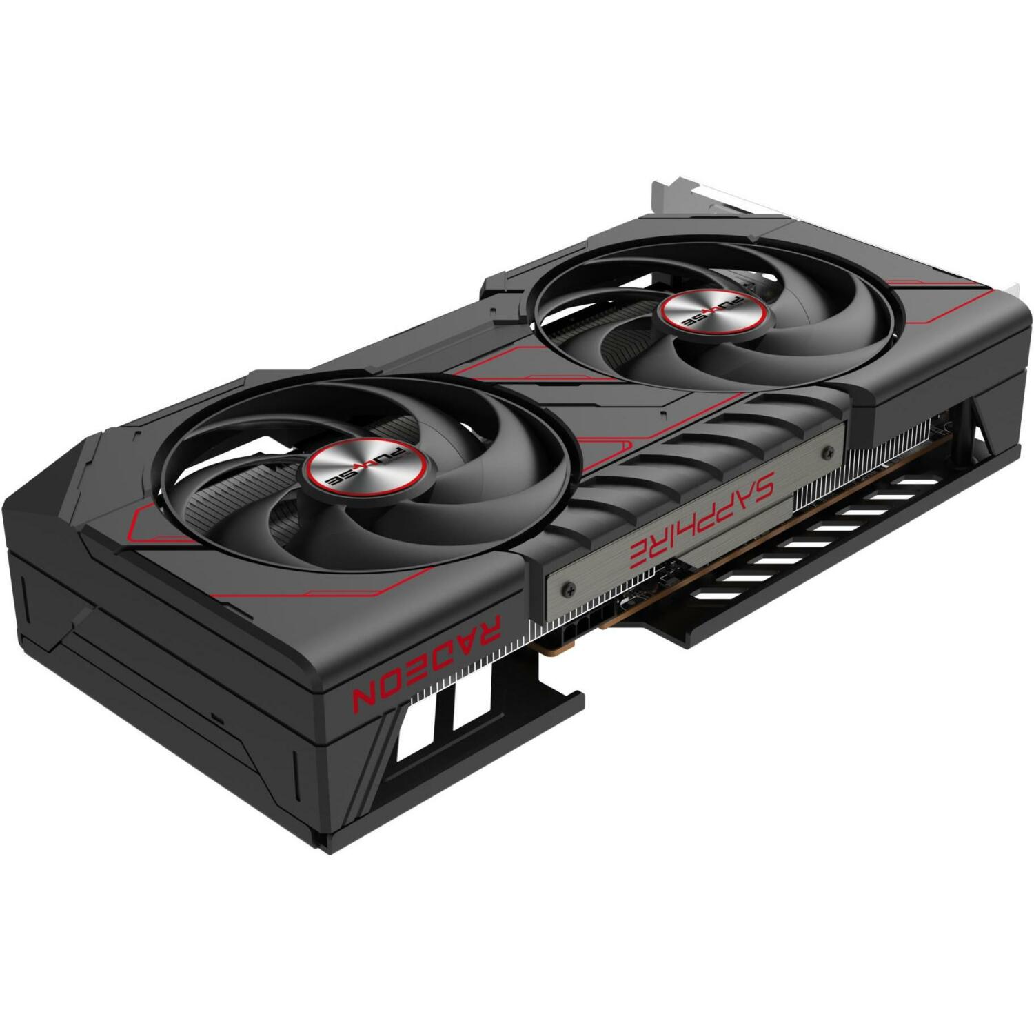 Sapphire Видеокарта PULSE 11350-04-20G 8GB GDDR6, 128 бит, PCI-E 5.0, 3320 МГц, 2 x DisplayPort, 1 x HDMI (11350-04-20G)