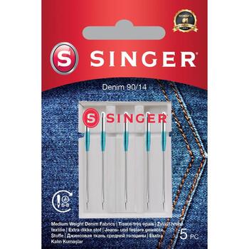 Singer Šujmašīnas adata 250053402, 90/14, 5 gab., 5mm, 60mm, 90mm (250053402)
