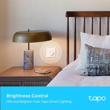 TP-Link Tapo S200D умный диммер-выключатель TAPOS200D батарейный CR2032 Белый (TAPOS200D)