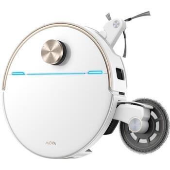 MOVA V70 Ultra Complete | Robotic Vacuum Cleaner | Wet&Dry | 6400 mAh | Dust capacity 3.5 L | 40000 Pa | White (V70 Ultra Complete White)