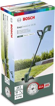 Триммер аккумуляторный 18В, EasyGrassCut 18V-26, 260мм, 06008C1C04 BOSCH (06008C1C04)