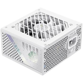 Gamemax barošanas bloks GS 850G WH, 850 W, SFX, balts, pilnībā modulārs, 80 PLUS Gold, 1 x 24 pin ATX, 1 x 8 pin CPU (GS 850G WH)