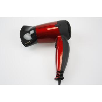Brock HD 8501 RD фен, 1600 Вт, 220-240В, 50/60Гц, 2 режима температуры, 2 скорости, ионизация, функция холодного воздуха (HD 8501 RD)