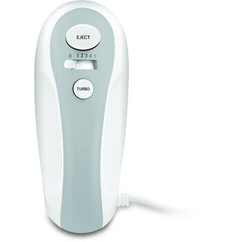 Zelmer Миксер ZHM2459S 70305661P, 700W, 5 скоростей, Турбо, 2 венчика, 2 крюка для теста, резиновая ручка (70305661P)