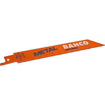 Zobenzāģa asmeņi Sandflex bimetal 150mm*0.9mm, ST, 18TPI, 5gab., metālam; 3940-150-18-ST-5P BAHCO (3940-150-18-ST-5P)