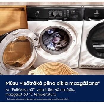 Electrolux Sensicare стиральная машина EW6F8492E, 9кг, 1400 об/мин, A, 50л, 49кВтч, функция пара, AI WashAssist, Time Manager (EW6F8492E)