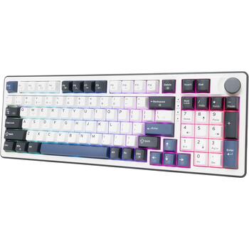 White Shark EXCALIBUR-W GK-007251 US, 97 клавиш, KTT Hot-Swap винные красные переключатели, 1.063кг, RGB подсветка (EXCALIBUR-W)
