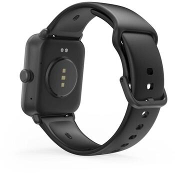 Hama смарт-часы 00178619, 1.65'', IP68, 7 дней, Bluetooth, Android, Apple, черный (00178619)