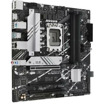 Asus Mātesplate PRIME B760M-A D4-CSM, LGA 1700, DDR4, 128 GB, 2 M.2, 4 SATA III, 2.5 Gb Ethernet, 7.1 audio (PRIME B760M-A D4-CSM)