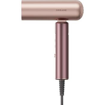 Dreame matu fēns Pocket Aura AZP20A-PK, 1400W, 110000 RPM, 70 m/s, 58 dB, 110-240V, 50/60Hz, rozā, salokāms rokturis, jonizācija (AZP20A-PK)