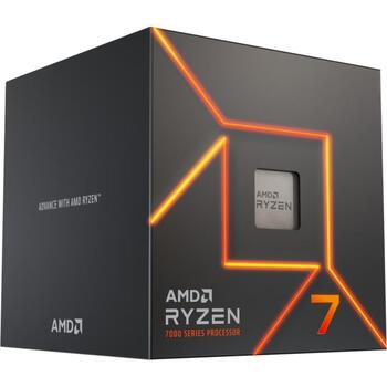 Amd Процессор Ryzen™ 7 7700 100-100000592BOX, 3.80GHz, AM5, 32MB, 8 ядер, 16 потоков, 65W, PCIe 5.0 (100-100000592BOX)