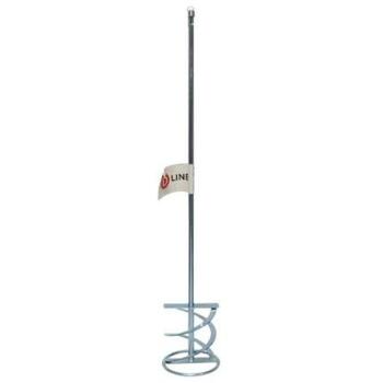 D Line Миксер SDS для штукатурки, раствора, клея 9147214, 600mm, 9,8mm, 120mm, сталь, 1,8mm, 600g (9147214)