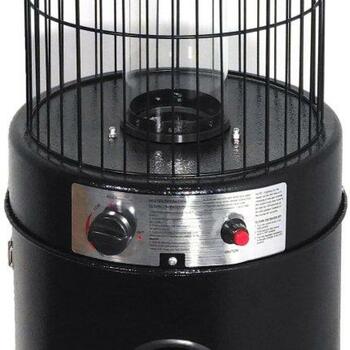 Besk gāzes sildītājs ar stikla ietvaru 9148952, 13 kW, 45000 BTU, propāns, butāns, LPG, iebūvēti riteņi, liesmas siets (9148952)