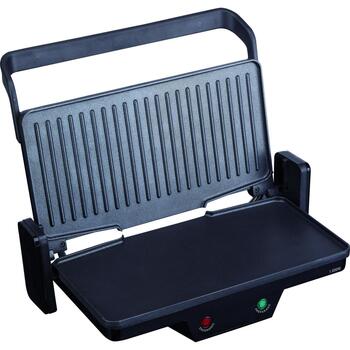 Jata Электрический столовый гриль GR266, 1000 W, 270 x 140 мм, 2 пластины, антипригарное покрытие, cool touch ручка (GR266)