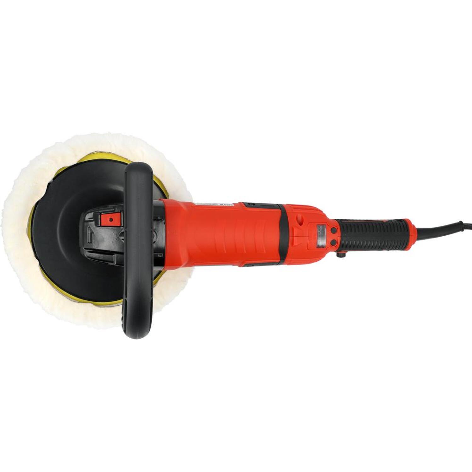 Yato pulētājs YT-82198, 1400W, 600-3200 min⁻¹, 180mm, M14, 230-240V, 50Hz, maigs starts, elektroniska ātruma regulēšana (YT-82198)