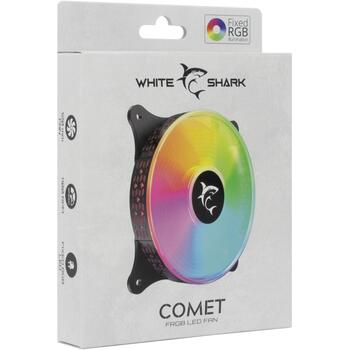 White Shark COMET GCF-1290 вентилятор для корпуса, 120x120x25мм, 12В, 25дБ, 25CFM, 1100об/мин, Molex, гидравлический подшипник (COMET)