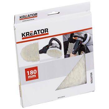 Мягкая покрывала для полировщика Ø180мм Kreator (KRT239070)
