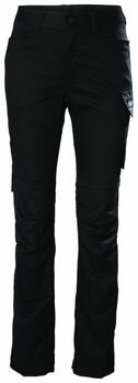Helly Hansen sieviešu darba bikses Manchester Work Stretch 77529_990-C38, melnas C38, 68% kokvilna 32% poliesteris (77529_990-C38)