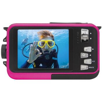 Easypix Подводная камера W3027 10033, 5MP, 30MP, 4x цифровое увеличение, водонепроницаемая до 3м, USB-C, 1920×1080 (10033)