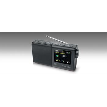 Muse портативный радиоприемник M-117DB, DAB/DAB+/FM, 20 предустановленных станций, 3 Вт RMS, 2,8-дюймовый TFT LCD дисплей (M-117DB)