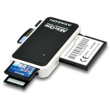Axagon Karšu lasītājs CRE-X1 5 sloti, USB 2.0, 480 Mbit/s, atbalsta CF, MS, MicroSD, MMC, 26 g (CRE-X1)