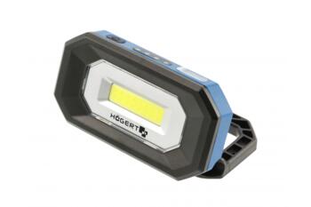 Hogert darba lukturis HT1E435, 500lm, 57m, 2000mAh, 3.7V, IPX4, IK07, USB-C, magnētisks, 3 režīmi, 180° (HT1E435)