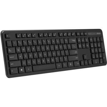 Asus CW100 клавиатура и мышь, 90XB0700-BKM0S0, 10м, 3 кнопки, 1600 DPI, черный (90XB0700-BKM0S0)