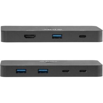 Club3D KVM коммутатор CSV-2512, 1 HDMI, 3 USB-C, 3 USB 3.2, черный (CSV-2512)