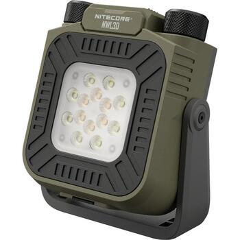 Nitecore Darba lukturis NC-NWL30, 3000 lm, 2700 - 6500 °K, 18000 mAh, IP66, 20 W, 120 m, 3 režīmi (NC-NWL30)