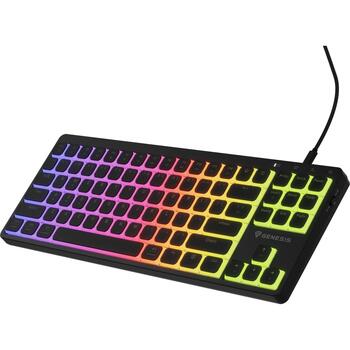Genesis клавиатура Thor 430 TKL NKG-2345, проводная, USB-A, USB-C, механическая, линейная, RGB, US, черная, 87 клавиш (NKG-2345)