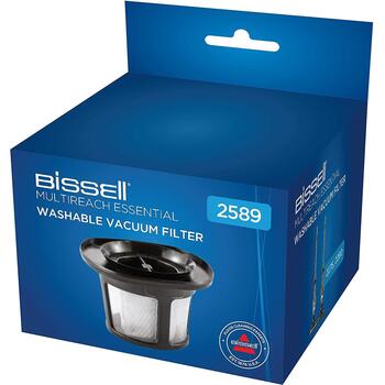 Bissell фильтр для пылесоса 2589, 50г, 11см, 10см, 7.6см, моющийся, совместим с MultiReach Essential 2275N, 2280N (2589)