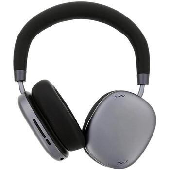 Tellur Наушники TLL511541, 285г, Серый, 32Ω, 20Hz-20KHz, Bluetooth, ANC, 50ч воспроизведения, Игровой/музыкальный режим (TLL511541)