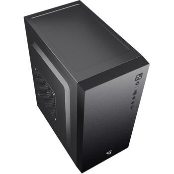 Sbox Datoru korpuss PCC-12 + PSU-400, 2x3,5 collas, 1x2,5 collas, 2x USB 2.0, HD audio, 4 PCI, GPU 250mm, CPU 140mm (PCC-12 + PSU-400)