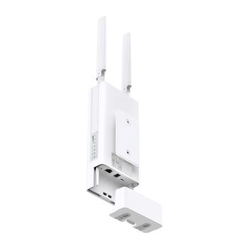 TP-Link маршрутизатор TL-MR100-OUTDOOR, 300 Мбит/с, 150 Мбит/с загрузка, 50 Мбит/с выгрузка, IP65, PoE, 2x LTE антенны (TL-MR100-OUTDOOR)